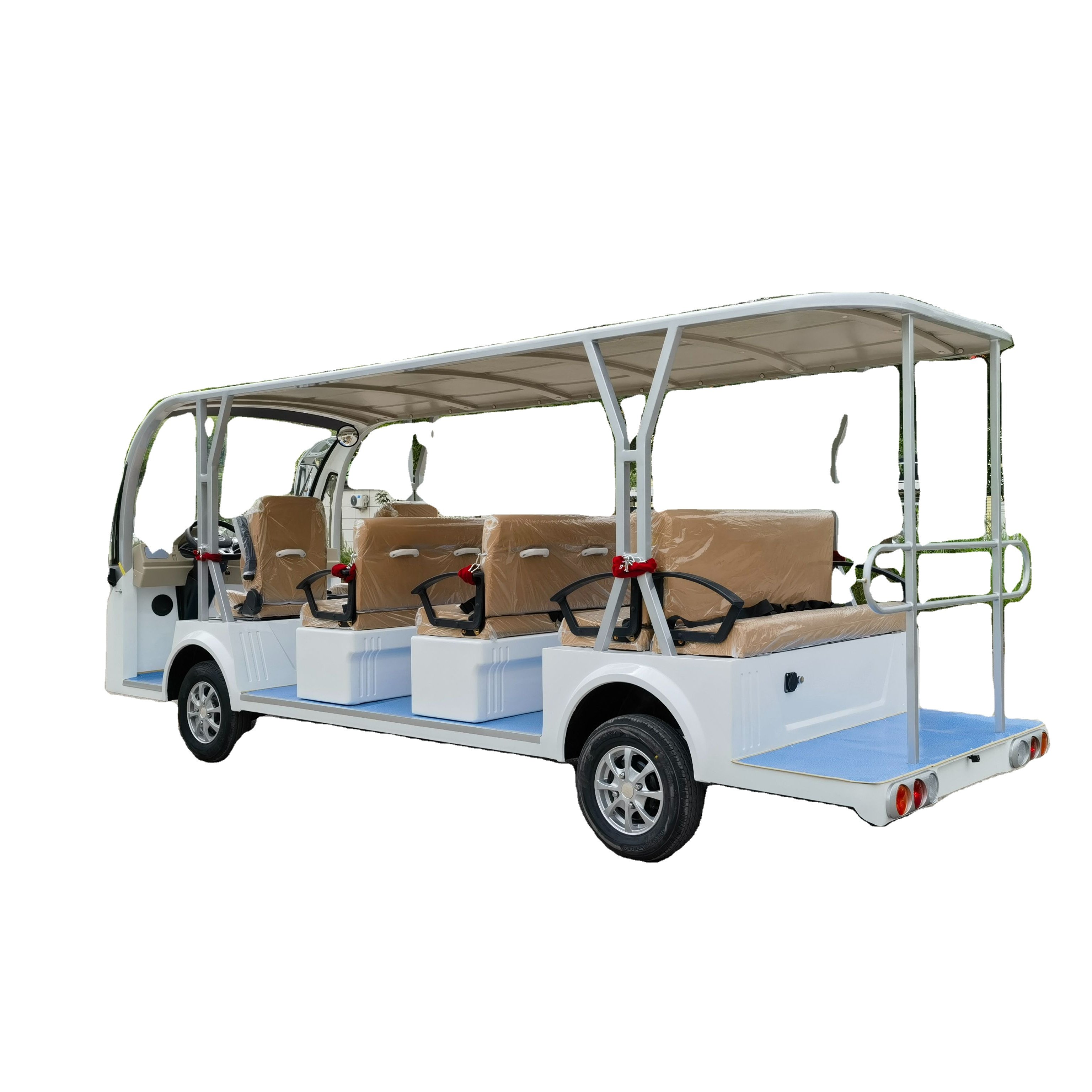 Factory Outlet Lowest Price 10-14 Seat CE Certification Sightseeing Luxury Electric Shuttle Bus